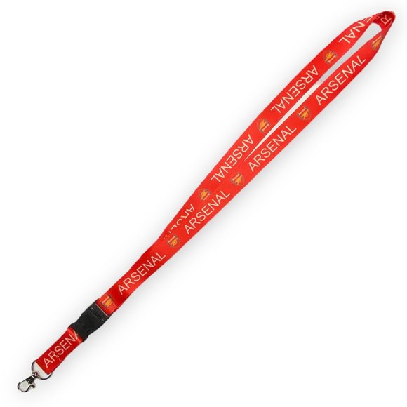 Arsenal Lanyard Keychain Arsenal Keyholder Red - Picture 2 of 2